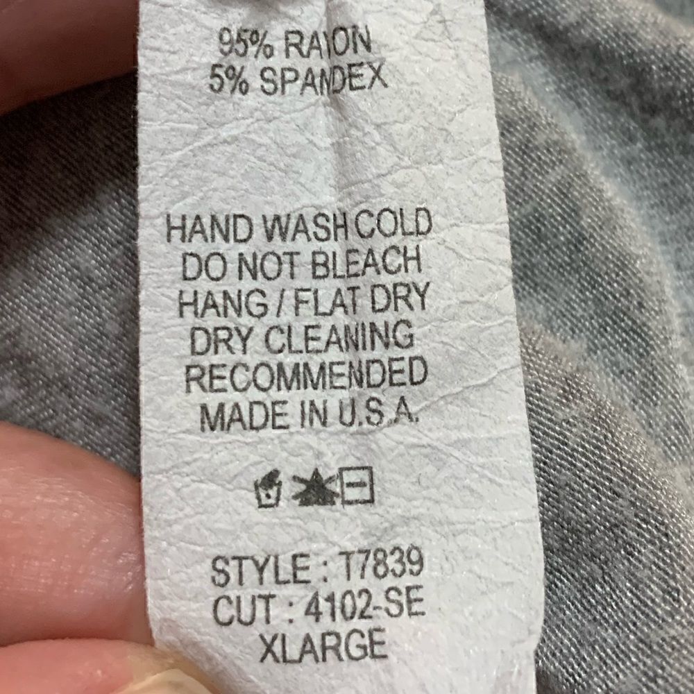 Cents of Style Gray Keyhole Tunic Sz XL - Picture 4 of 5